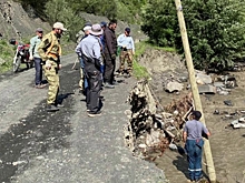В Дагестане ввели режим ЧС из-за размыва автомобильной дороги