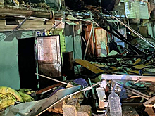 Полыхающие после атаки дронов ВСУ гаражи в Сочи попали на…