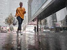В Москве пошел сильный ливень