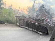 В зоне СВО заметили танк с «мангалом судного дня»